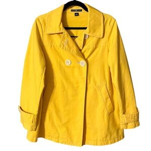 GAP Yellow Peacoat